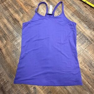 Oiselle Purple Racerback Tank Athletic Running Top Small